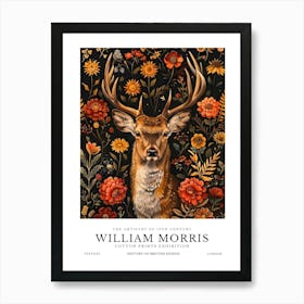 William Morris Exhibition Animals Series 58 Art Print