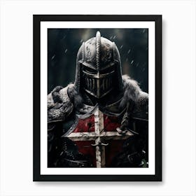 Dark Knight 7 Art Print