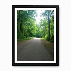 Taking The Road Less Traveled Art Print