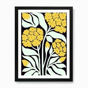 Henri Matisse Yellow Flowers 2 Art Print