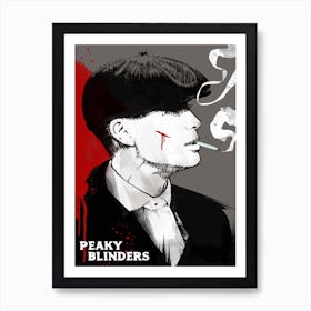 Tommy Shelby Art Print