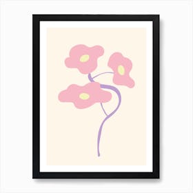 Pink Bouquet Art Print