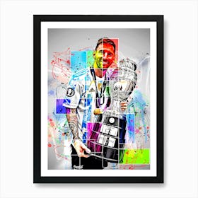 Lionel Messi 10 Art Print