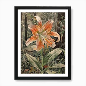 Lily Of The Jungle 2 Art Print