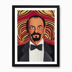 Mel Blanc Illustration Movies Art Print