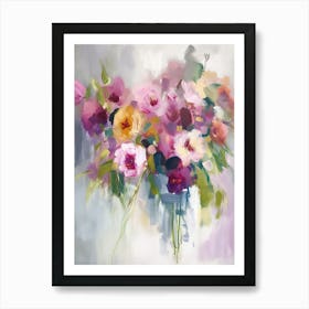 Bouquet Of Flowers 1 Art Print