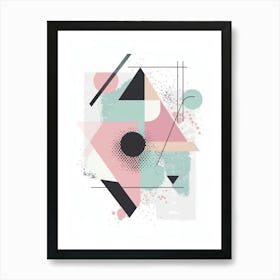 Abstract Geometric Pattern 6 Art Print