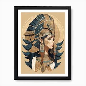 Egyptian Queen 3 Art Print