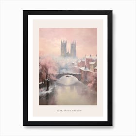 Dreamy Winter Painting Poster York United Kingdom 1 Art Print