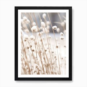 White Flowers Photography 5 Art Print