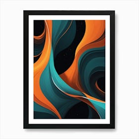 Abstract Abstract Painting 22 Art Print