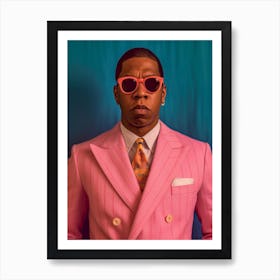 Jay-Z Fashion Art Art Print