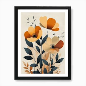 Flowers In A Vase Art Print