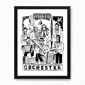 Voodoo Orchestra Art Print