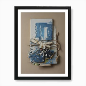 'Blue Book' Art Print