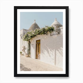 Trulli in Alberobello, Puglia, Italy | Architecture and travel photography Art Print