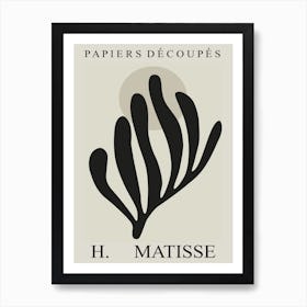 Matisse Cutout Minimal Art Print