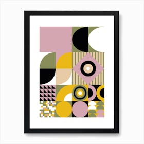 Bauhaus style 1 Art Print