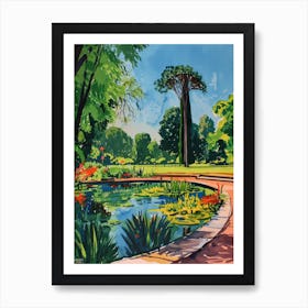 Kensington Gardens London Parks Garden 4 Painting Art Print