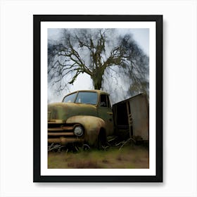 Old Truck Art Print