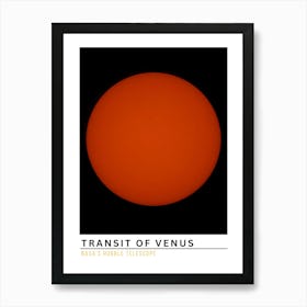 Transit Of Venus 1 Art Print