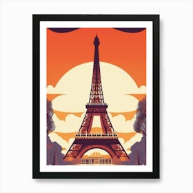 Paris Eiffel Tower 1 Art Print