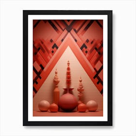 Cultural Geometric Patterns 4 Art Print