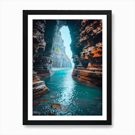 Cave In The Rock 4 Art Print