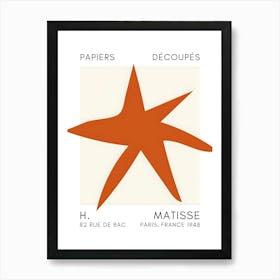 Henri Matisse Starfish 2 Art Print