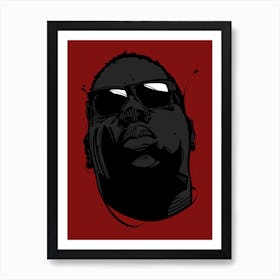 Notorious Big Biggie I Art Print