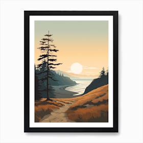 Juan De Fuca Marine Trail Canada 1 Hiking Trail Landscape Art Print