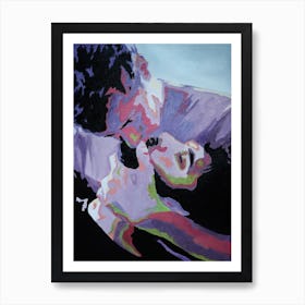 Purple Kiss Art Print