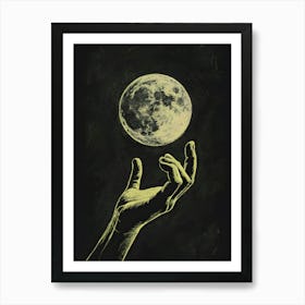 Full Moon Art Print