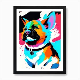 Corgi Painting 17 Art Print