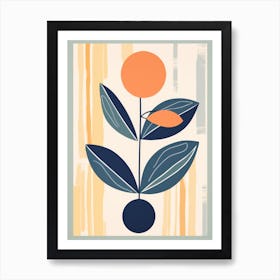 Orange Flower Art Print