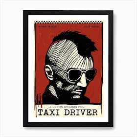 Taxi Driver Movie Art Print