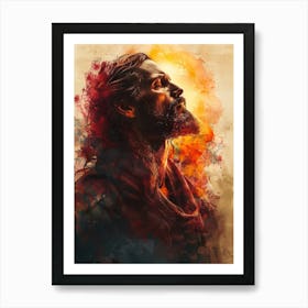 Jesus 18 Art Print