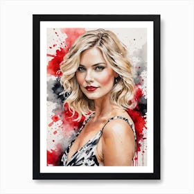 Ashley Benson Art Print