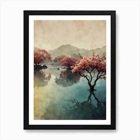 Cherry Blossoms 4 Art Print