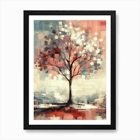 Abstract Tree 2 Art Print