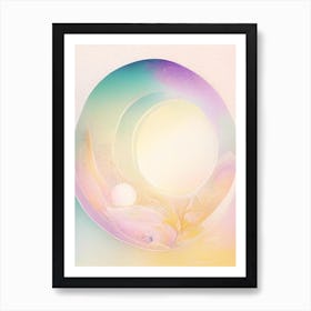 Transit Of Venus Gouache Space Art Print