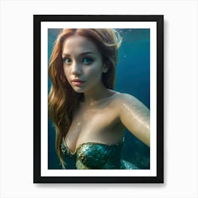 Mermaid -Reimagined 31 Art Print