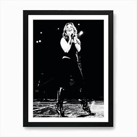 Kelly Clarkson 6 Art Print