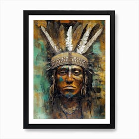 Celebrating Tribal Identity through Art Print