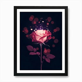 Valentine'S Day Rose Poster