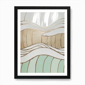 Abstract Seascape 1 Art Print