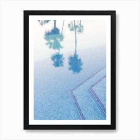 Poolside Art Print