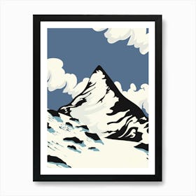 Switzerland Mountain Art Print