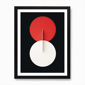 Minimal Abstract Shapes 21 Art Print