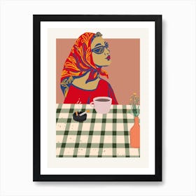 Coffee And Cigarettes  Art Print